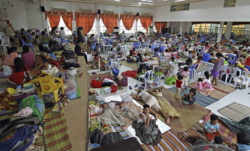 Evacuation Center Act Win Gatchalian